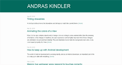 Desktop Screenshot of andraskindler.com